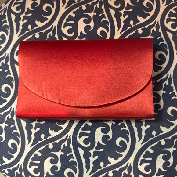 Dyeables Handbags - Red satin purse